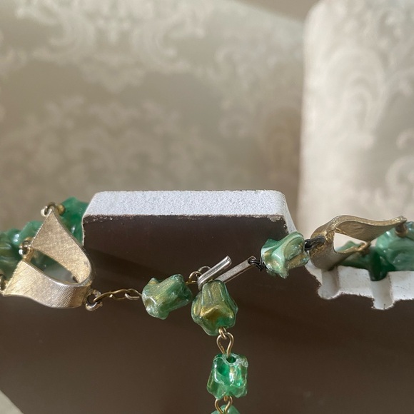 Vintage Three Strand Necklace - Picture 5 of 8